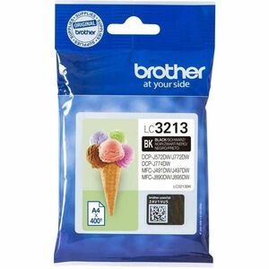 Brother LC3213BK Original High Yield Inkjet Ink Cartridge - Black - 1 Pack - 400 Pages