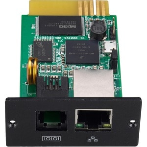 V7 SNMP Network Card for V7 UPS 1500VA/3000VA Rack Mount - 1 x Network (RJ-45) Port(s) - Serial