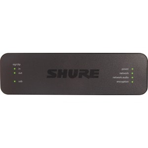Shure USB Audio Network Interface with Matrix Mixing - 1.6" Height x 5.5" Width x 5" Depth