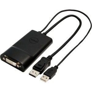 Dell-IMSourcing Adapter - DisplayPort to DVI (Dual Link) - DisplayPort/DVI-D/USB AV/Data Transfer Cable for Projector, Mon
