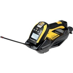 Datalogic PowerScan PM9100-DK433RB Handheld Barcode Scanner - Wireless Connectivity - Yellow - 1D - Imager - , Radio Frequ