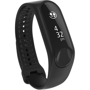 TomTom Touch Smart Band - Black, Coral Red Body Color - Heart Rate Monitor, Accelerometer, Motion Sensor, Gyro Sensor, Opt