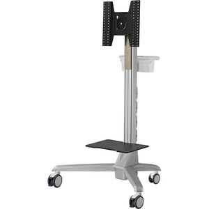 Amer Height Adjustable Display Stand - Up to 65" (165.10 cm) Screen Support - 35.09 kg Load Capacity - 171.20 cm (67.40") 