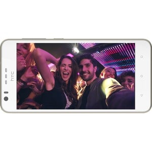 HTC Desire 10 lifestyle 32 GB Smartphone - 5.5" LCD HD 1920 x 1080 - 3 GB RAM - Android 6.0 Marshmallow - 4G - White - Bar