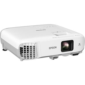 Epson EB-970 LCD Projector - 4:3 - 1024 x 768 - Front, Ceiling - 6000 Hour Normal Mode - 12000 Hour Economy Mode - XGA - 1