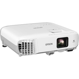 Epson EB-980W LCD Projector - 16:10 - 1280 x 800 - Front, Ceiling - 6000 Hour Normal Mode - 12000 Hour Economy Mode - WXGA