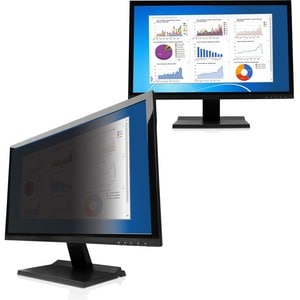 V7 PS23.8W9A2-2E Privacy Screen Filter - For 60.5 cm (23.8") Widescreen LCD Monitor, Notebook - 16:9 - Blue Light Reductio