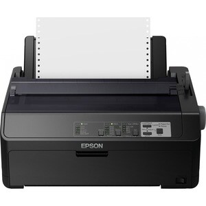 Epson FX-890II 9-pin Dot Matrix Printer - Monochrome - Energy Star - 738 cps Mono - 215.90 mm, 165.10 mm, 241.30 mm Width 