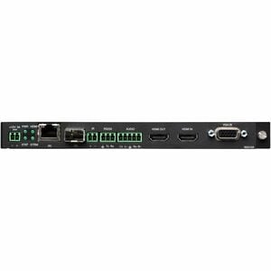 AMX JPEG 2000 4K60 4:4:4 UHD Video Over IP Encoder Card with PoE, KVM, AES-67 - Functions: Video Encoding, Video Decoding,