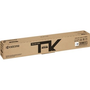 Kyocera TK-8115K Laserdruck Tonerkartusche - Schwarz - Originaler Pack - 12.000 Seiten