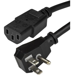 StarTech.com Cable de 1.8m de Alimentación de Computadora, Plano NEMA 5-15P a C13, 10A 125V, 18AWG, Cable de Alimentación 