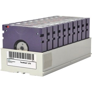 HPE LTO-8 Custom Labeled Terapack 10 CarbideClean Data Tapes - LTO-8 - Labeled - 12 TB (Native) / 30 TB (Compressed) - 10 
