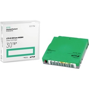 Cartuccia Dati HPE LTO-8 - WORM - Con etichetta20 Confezione - 12 TB (Nativo) / 30 TB (Compressi) - 960 m Tape Length