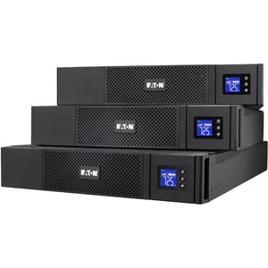 Eaton 5SX 3000VA Rack/Tower UPS - 2U Rack/Tower - 230 V Input - Serial Port - 8 x IEC 60320 C13 (10A), 1 x IEC 60320 C19 (
