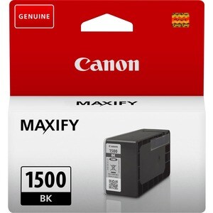 Canon 1500BK Original High Yield Inkjet Ink Cartridge - Black - 1 Pack - 400 Pages