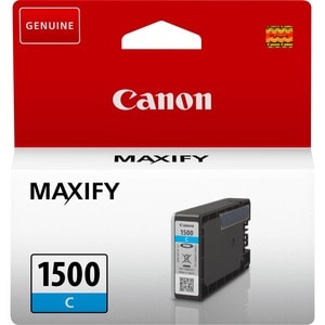 Canon 1500C Original High Yield Inkjet Ink Cartridge - Cyan - 1 Pack - Inkjet - High Yield - 1 Pack