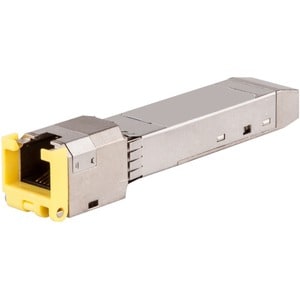 HPE 1G SFP RJ45 T 100m Cat5e Transceiver - For Data Networking, Optical Network - 1 x RJ-45 1000Base-T Network - Twisted P