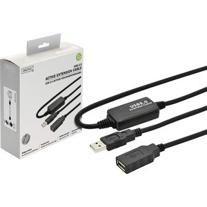 Digitus 10 m USB Datentransferkabel für Drucker - Erster Anschluss: Anschluss 1: USB A, Stecker - Zweiter Anschluss: 1 x U