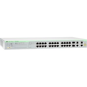 Allied Telesis FS750 AT-FS750/28PS 24 Ports Manageable Ethernet Switch - Gigabit Ethernet, Fast Ethernet - 10/100/1000Base