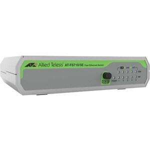 Allied Telesis CentreCOM FS710 FS710/5E 5 Anschlüsse Ethernet-Switch - Fast Ethernet - 10/100Base-TX - 2 Unterstützte Netz