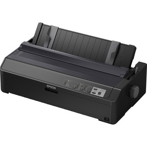 Epson FX-2190II 9-pin Dot Matrix Printer - Energy Star - 738 cps Mono - 8.50" (215.90 mm), 3.90" (99.06 mm), 4" (101.60 mm