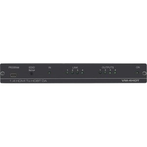 Kramer MegaTOOLS VM-4HDT Video Extender Transmitter - Wired - 1 Input Device - 70 m Range - 4 x Network (RJ-45) - 1 x HDMI