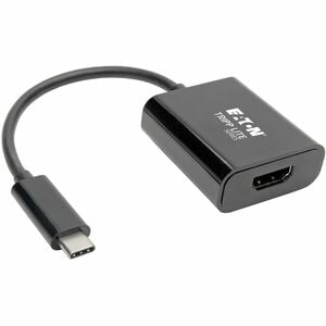 Eaton Tripp Lite Series USB-C to HDMI 4K Adapter with Alternate Mode - DP 1.2, Black - for Notebook/Tablet PC/Desktop PC/S