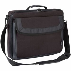 Targus Classic TAR300 Carrying Case for 38.1 cm (15") to 39.6 cm (15.6") Notebook - Black - Polyester Body - Shoulder Stra