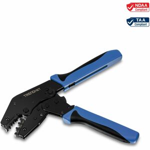TRENDnet Fiber Ratchet Crimp Tool, Designed for Crimping SC & ST Fiber Cables, Heavy Duty Carbon Steel, TC-FCT - Fiber Rat