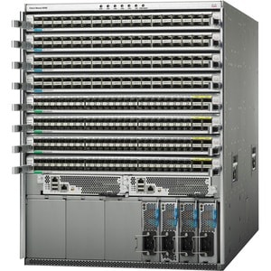 Cisco Nexus 9000 9508 Gerenciável Comutador de camada 3 - Recondicionado - 3 Camada suportada - Montável sobre rack