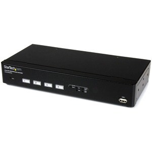 4 Port USB DVI KVM Switch with DDM