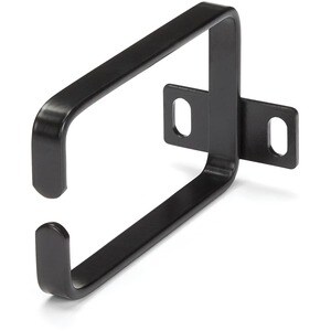 StarTech.com 1U Vertical Server Rack Cable Management D-Ring Hook - 2.2x3.9in (5.7x10cm) - D-ring - Black - 1U Rack Height