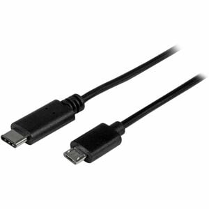 StarTech.com 0.5m USB C to Micro USB Cable - M/M - USB 2.0 - USB-C to Micro USB Charge Cable - USB 2.0 Type C to Micro B C