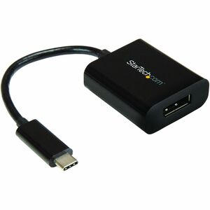 StarTech.com USB C to DisplayPort Adapter 4K 60Hz - USB Type-C to DP 1.4 Monitor Video Converter (DP Alt Mode) - Thunderbo