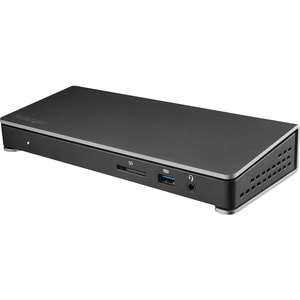 StarTech.com Thunderbolt 3 Dock - Dual Monitor 4K 60Hz TB3 Docking Station with DisplayPort - 85W Power Delivery, 6-Port U