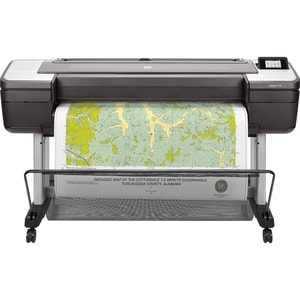 HP Designjet T1700 Tintenstrahl-Großformatdrucker - 1118 mm (44,02 Zoll) Druckbreite - Farbe - 6 Farbe(n) - 26 s Farbdruck