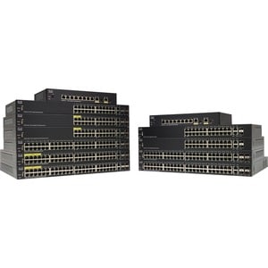 Cisco SF350-24 24-Port 10 100 Managed Switch - 24 Ports - Manageable - 10/100Base-T - 3 Layer Supported - Twisted Pair - R