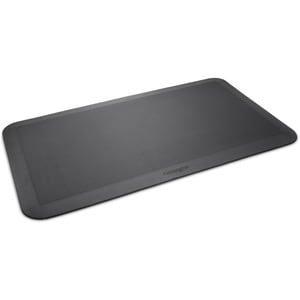 Kensington Anti-Fatigue Mat - Workstation, Office, Laboratory, Workshop, Kitchen, Garage - 0.669" Thickness - Foam - Black