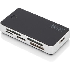 Digitus DA-70330-1 Kartenleser - USB 3.0 - Extern - 1 - SD, SDHC, miniSD, Memory Stick, Memory Stick Micro (M2), CompactFl