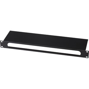 Assmann Kabelführung - Schwarz - Kabelmanagement-Panel - 1U Rack Height x 19" Panel Width