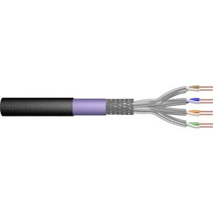 DIGITUS Professional 100 m Kategorie 7 Netzwerkkabel für Netzwerkgerät - Erster Anschluss: Bare Wire - Zweiter Anschluss: 