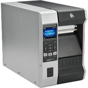 Zebra ZT610 Industrial Direct Thermal/Thermal Transfer Printer - Monochrome - Label Print - USB - Serial - Bluetooth - 12.