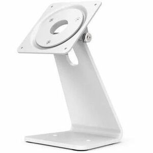 Compulocks VESA Rotating and Tilting Counter Stand White - 100mm x 100mm VESA Compatible Mount, 90 Degree Screen Rotation,