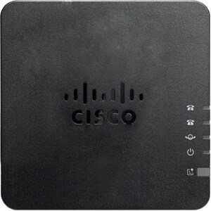Cisco ATA 192 VoIP-Gateway - 2 x RJ-45 - 2 x FXS - Fast Ethernet - Wandmontierbar