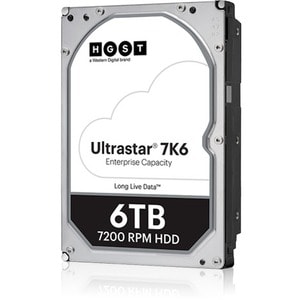 HGST Ultrastar 7K6 HUS726T6TAL4204 6 TB Hard Drive - 3.5" Internal - SAS (12Gb/s SAS) - Server Device Supported - 7200rpm 