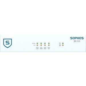 Sophos SG 115 Network Security/Firewall Appliance - 4 Port - 1000Base-T - Gigabit Ethernet - 4 x RJ-45 - 1U - Desktop, Rac