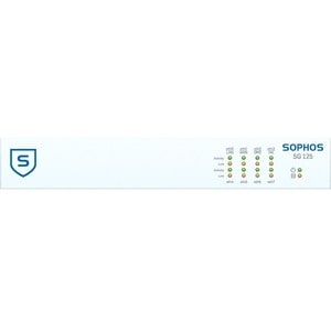 Sophos SG 125 Network Security/Firewall Appliance - 8 Port - 1000Base-T - Gigabit Ethernet - 8 x RJ-45 - 1U - Desktop, Rac