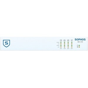 Sophos SG 135 Network Security/Firewall Appliance - 8 Port - 1000Base-T - Gigabit Ethernet - 8 x RJ-45 - 1U - Desktop, Rac