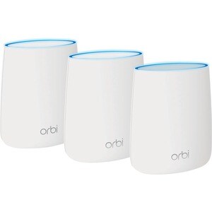 Netgear Orbi RBK23 IEEE 802.11ac Ethernet Drahtlos Router - 2,40 GHz ISM-Band - 5 GHz UNII-Band - 4 x Antenne(4 x Intern -