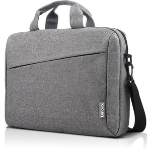 Lenovo T210 Carrying Case for 39.6 cm (15.6") Notebook, Book - Grey - Water Resistant - Polyester Body - Handle, Luggage S